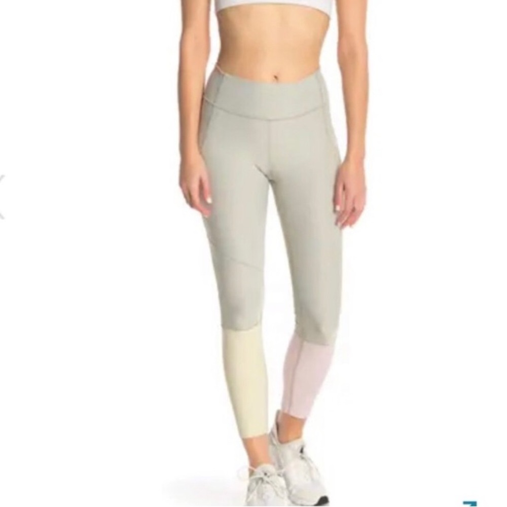 Outdoor Voices colorblock leggings